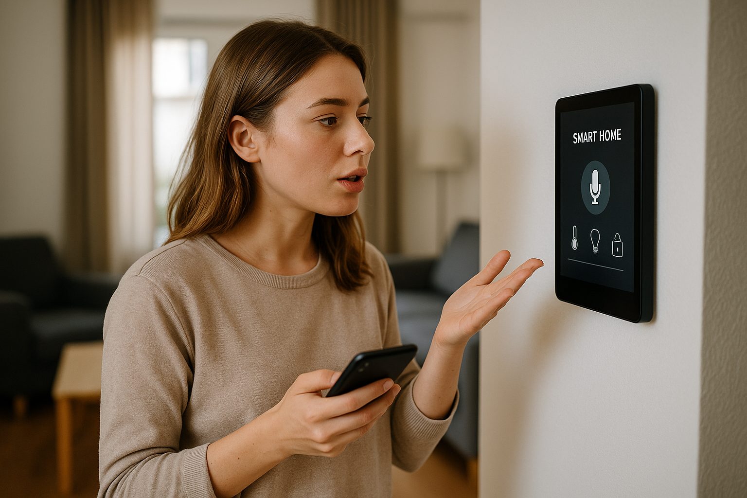 Appartement intelligent : domotique et smart building Löftéa